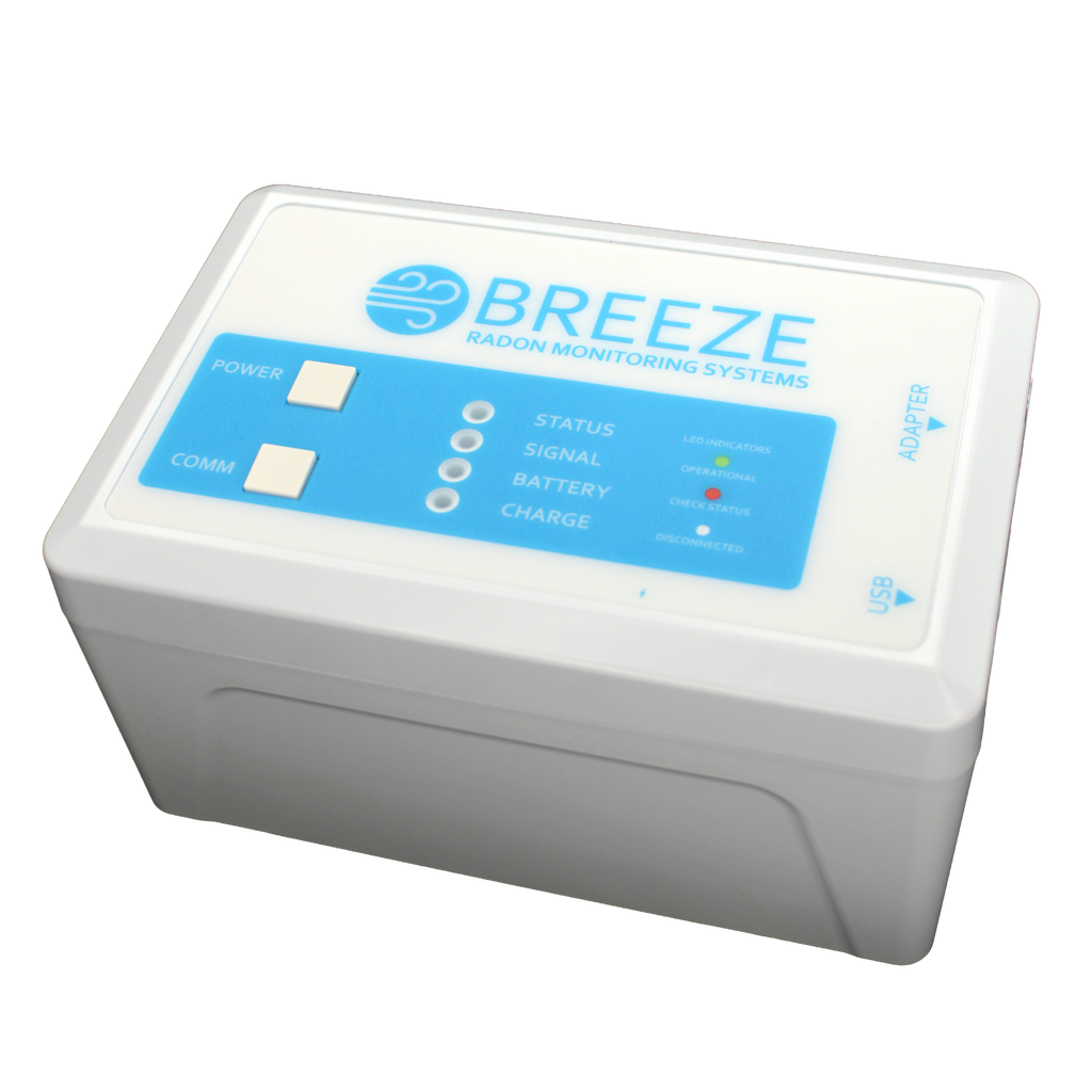 The All-New BREEZE Continuous Radon Monitor (CRM)